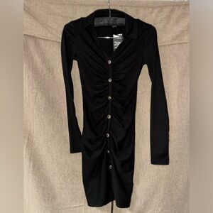Forever 21 button down collared dress size s